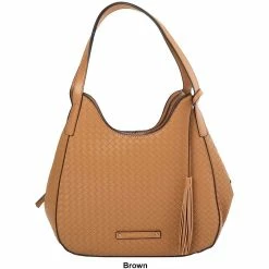 Budget 🔥 Adrienne-Vittadini 👜 Handbags & Wallets Adrienne Vittadini Woven Four Poster Satchel 👍 -Adrienne Vittadini Shop unnamed file 101