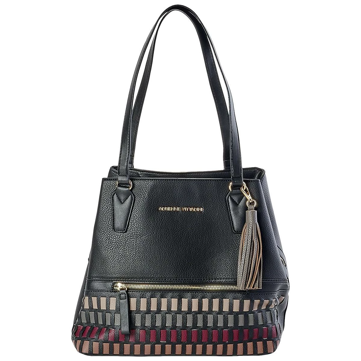 New ๐ Adrienne-Vittadini ๐ Handbags & Wallets Adrienne Vittadini Triple Compartment Woven Pebble Satchel ๐ 3 New ๐ Adrienne-Vittadini ๐ Handbags & Wallets Adrienne Vittadini Triple Compartment Woven Pebble Satchel ๐