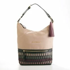 Discount 🥰 Adrienne-Vittadini 👜 Handbags & Wallets Adrienne Vittadini Woven Pebble Hobo With Tassel 🌟