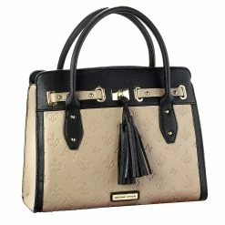 Best Pirce 🔥 Adrienne-Vittadini 👜 Handbags & Wallets Adrienne Vittadini Marseivve Signature Satchel 😍