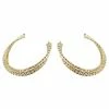 Flash Sale 🛒 Adrienne-Vittadini Jewelry & ⌚ Watches Adrienne 1 1/4in. Textured Triple Row Gold Hoop Earrings 👏 -Adrienne Vittadini Shop unnamed file 178