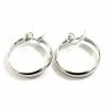 Outlet 🛒 Adrienne-Vittadini Jewelry & ⌚ Watches Adrienne Vittadini Silver Polished Clip On Hoop Earrings 🛒 -Adrienne Vittadini Shop unnamed file 180
