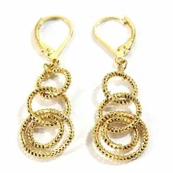 Top 10 🎉 Adrienne-Vittadini Jewelry & ⌚ Watches Adrienne Vittadini Eurowire Ring Drop Earrings 🤩