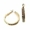 Best deal 👏 Adrienne-Vittadini Jewelry & ⌚ Watches Adrienne Vittadini Two-Tone Chain Insert Hoops 🎁 -Adrienne Vittadini Shop unnamed file 197