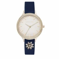 Top 10 ✔️ Adrienne-Vittadini Jewelry & ⌚ Watches Adrienne Vittadini Flower ⌚ Watch - AD13015G678-007 🔔