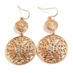 Brand new 😉 Adrienne-Vittadini Jewelry & ⌚ Watches Adrienne Vittadini Rose Gold Filigree Earrings 🎁