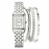 Budget ⌛ Adrienne-Vittadini Jewelry & ⌚ Watches 👩 Womens Adrienne Vittadini Silver-Tone ⌚ Watch Set - A1298S-42-B28 👍 -Adrienne Vittadini Shop unnamed file 217