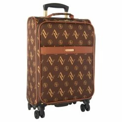 Cheap 🤩 Adrienne-Vittadini Luggage & 🎒 Backpacks Adrienne Vittadini Signature 25in. Spinner Luggage - Chocolate 😀