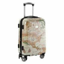 Brand new 🛒 Adrienne-Vittadini Luggage & 🎒 Backpacks Adrienne Vittadini 25in. Map Hardside Spinner ⭐