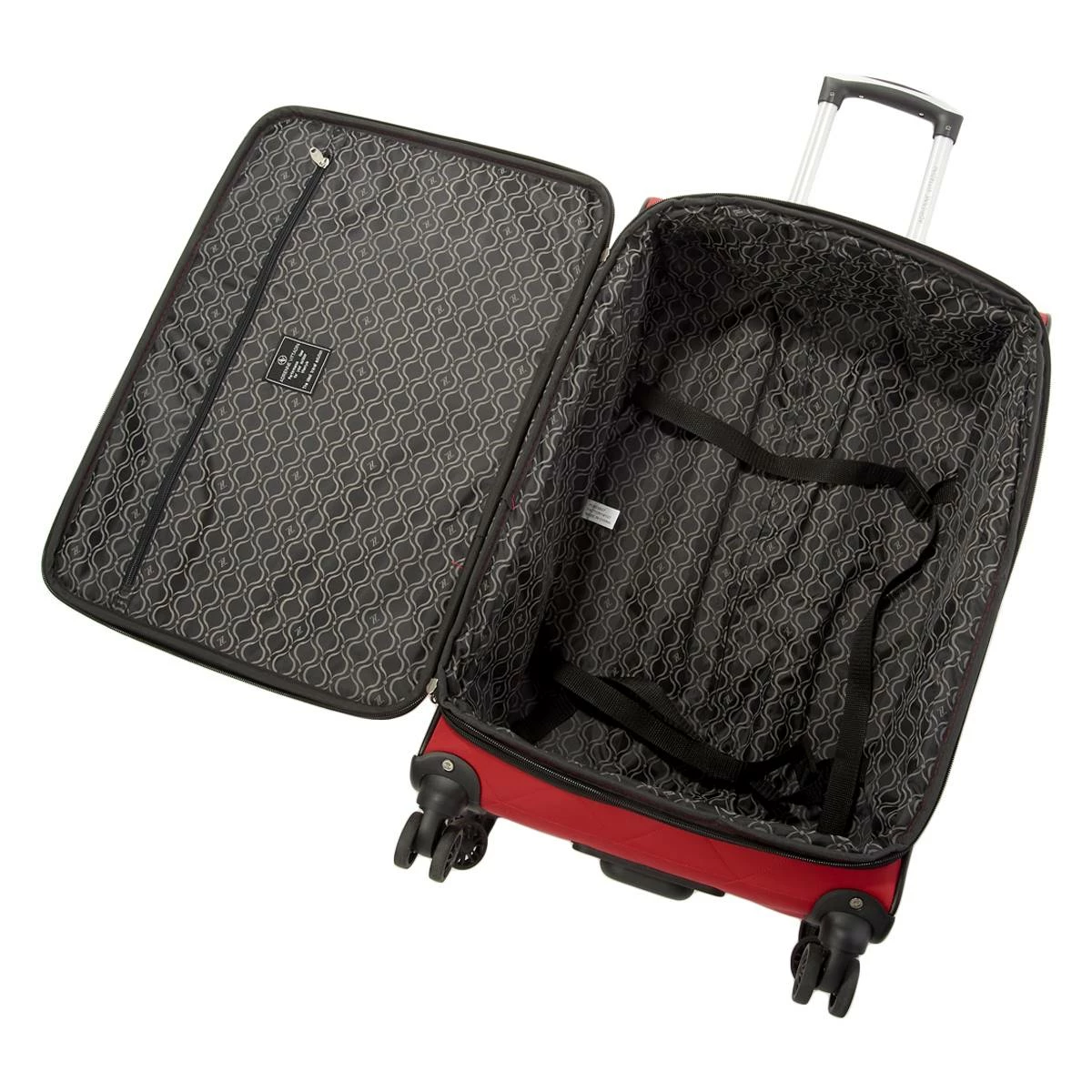 Best Pirce โญ Adrienne-Vittadini Luggage & ๐ Backpacks Adrienne Vittadini 25in. Quilted Spinner - Dark Red โ 5 Best Pirce โญ Adrienne-Vittadini Luggage & ๐ Backpacks Adrienne Vittadini 25in. Quilted Spinner - Dark Red โ - Image 3