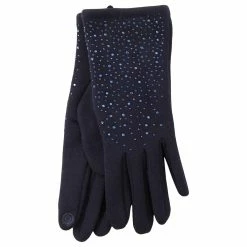 Best reviews of 😍 Adrienne-Vittadini Accessories 👩 Womens Adrienne Vittadini Studded Fashion Fleece Gloves 🎉