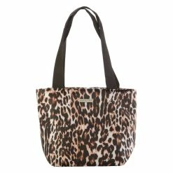 New ✔️ Adrienne-Vittadini Storage & Organization Adrienne Vittadini Quilted Leopard Lunch Tote 🌟