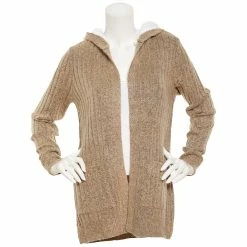 Budget 👏 Almost-Famous Clothing Juniors Almost Famous™ Ribbed Mossy Sherpa Hoodie 😍