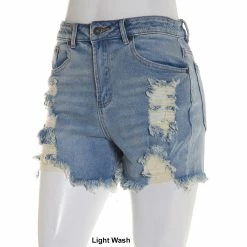 Deals 🧨 Almost-Famous Clothing Juniors Almost Famous™ Washed Destructed Fray Hem Denim Shorts 🥰 -Adrienne Vittadini Shop unnamed file 389