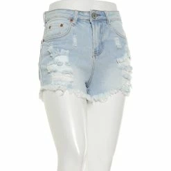 Top 10 💯 Almost-Famous Clothing Juniors Almost Famous™ Super Destructed Fray Hem Shorts 🛒