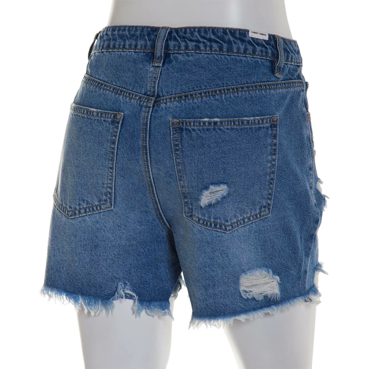 Budget š„ Almost-Famous Clothing Juniors Almost Famous⢠Heavy Front Distressed Fray Hem Shorts 𤩠4 Budget š„ Almost-Famous Clothing Juniors Almost Famous⢠Heavy Front Distressed Fray Hem Shorts 𤩠- Image 2