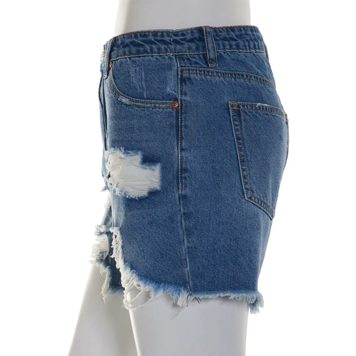 Budget š„ Almost-Famous Clothing Juniors Almost Famous⢠Heavy Front Distressed Fray Hem Shorts 𤩠5 Budget š„ Almost-Famous Clothing Juniors Almost Famous⢠Heavy Front Distressed Fray Hem Shorts 𤩠- Image 3