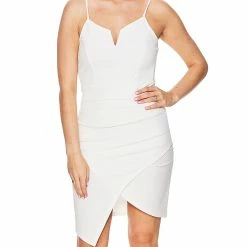 New ⭐ Almost-Famous Clothing Juniors Almost Famous™ Wrap 👗 Dress With V Bar Neck 👏 -Adrienne Vittadini Shop unnamed file 401