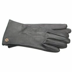 Best Sale 😉 Adrienne-Vittadini Accessories 👩 Womens Adrienne Vittadini Cashmere Blend Leather Gloves 🎉