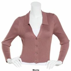 Top 10 ⭐ Almost-Famous Clothing Juniors Almost Famous™ Rib Johnny Collar Button Front Cardigan 🤩 -Adrienne Vittadini Shop unnamed file 475