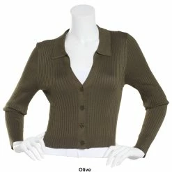 Top 10 ⭐ Almost-Famous Clothing Juniors Almost Famous™ Rib Johnny Collar Button Front Cardigan 🤩 -Adrienne Vittadini Shop unnamed file 476