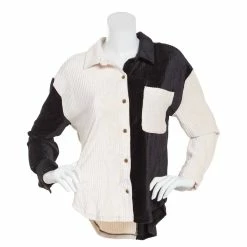 Best reviews of ⌛ Almost-Famous Clothing Juniors Almost Famous™ Solid Knit Corduroy Pocket Top 😀