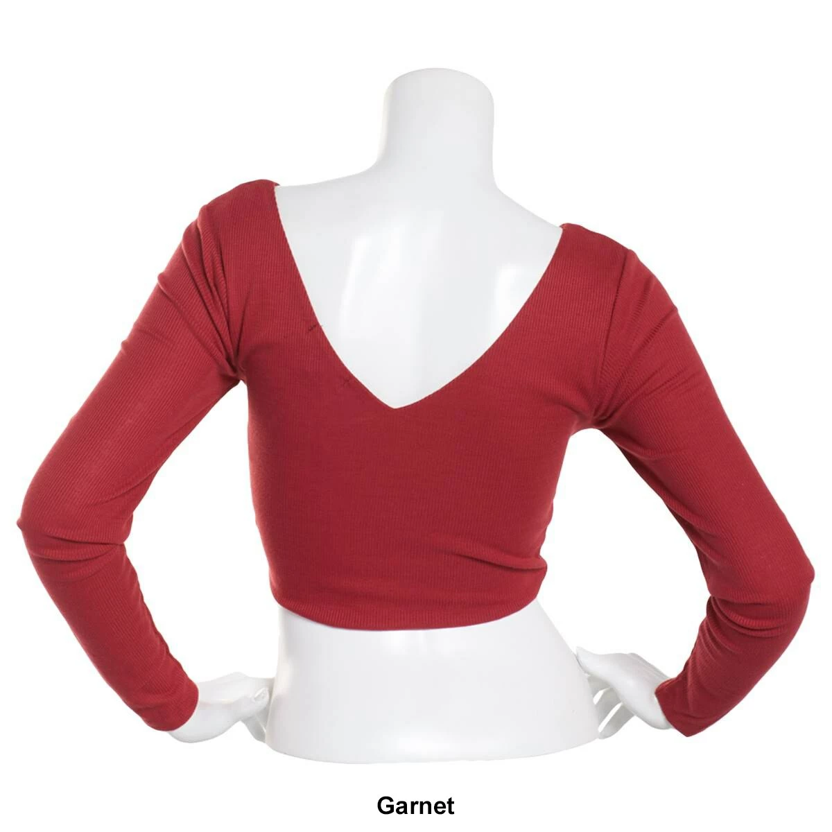 Flash Sale 🎁 Almost-Famous Clothing Juniors Almost Famous™ Long Sleeve Rib Twist Front Crop Top 🎉 4 Flash Sale 🎁 Almost-Famous Clothing Juniors Almost Famous™ Long Sleeve Rib Twist Front Crop Top 🎉 - Image 2