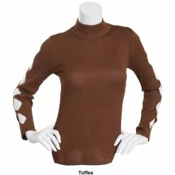 Best Pirce ✔️ Almost-Famous Clothing Juniors Almost Famous™ Rib Cut-Out Sleeve Mock Neck Sweater ⌛ -Adrienne Vittadini Shop unnamed file 625