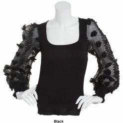 Best deal 🎁 Almost-Famous Clothing Juniors Almost Famous™ 3D Flower Illusion Sleeve Sweater 👏 -Adrienne Vittadini Shop unnamed file 629