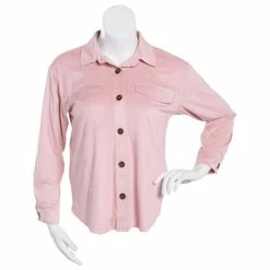 Cheap 😉 Almost-Famous Clothing Juniors Almost Famous™ Collared Suede Button Front Shacket 👏