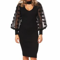 Outlet 🔥 Almost-Famous Clothing Juniors Almost Famous™ 3D Floral Sleeve Midi Sweater 👗 Dress 🔔 -Adrienne Vittadini Shop unnamed file 676