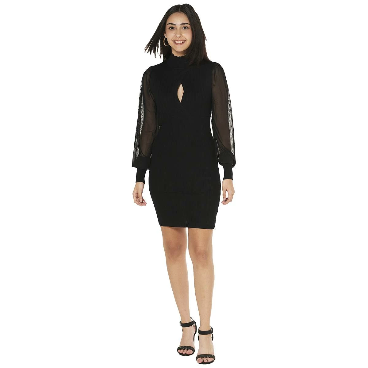 Discount 🔥 Almost-Famous Clothing Juniors Almost Famous™ Mock Neck Mini Sweater 👗 Dress 🥰 3 Discount 🔥 Almost-Famous Clothing Juniors Almost Famous™ Mock Neck Mini Sweater 👗 Dress 🥰