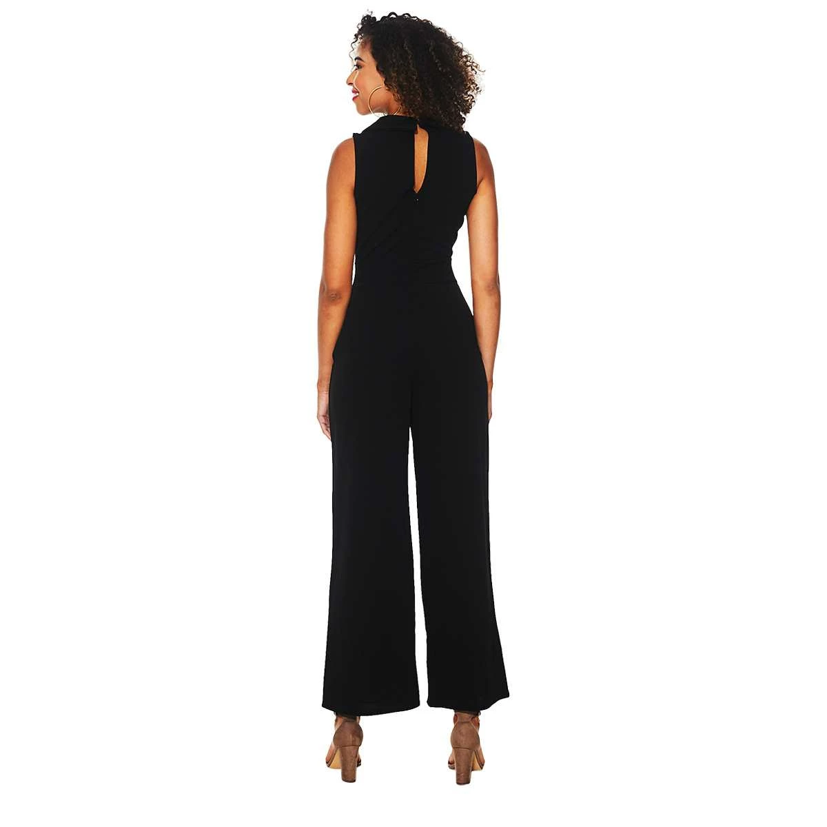 New 🌟 Almost-Famous Clothing Juniors Almost Famous™ Solid Liverpool Notched Collar Jumpsuit 🧨 3 New 🌟 Almost-Famous Clothing Juniors Almost Famous™ Solid Liverpool Notched Collar Jumpsuit 🧨 - Image 2