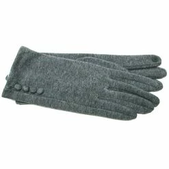 New ๐ Adrienne-Vittadini Accessories ๐ฉ Womens Adrienne Vittadini Jersey Stretch Button Touch Gloves โจ