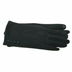 New 🌟 Adrienne-Vittadini Accessories 👩 Womens Adrienne Vittadini Jersey Stretch Button Touch Gloves ✨ -Adrienne Vittadini Shop unnamed file 83